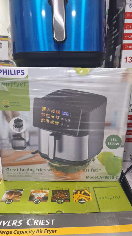 سرخکن 18لیتر صحفه کتابی فیلیپس مدل AF-903S-2