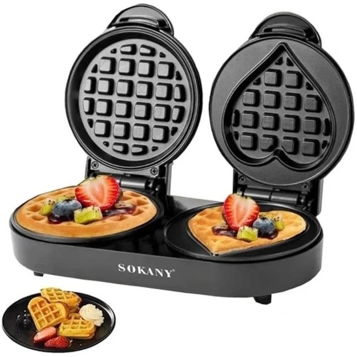 وافل ساز دوقلو سوکانی مدلSK-BBQ-850
