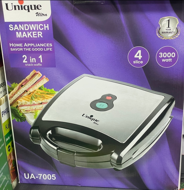 ساندویچ ساز 2 کاره یونیک مدل UA-7005