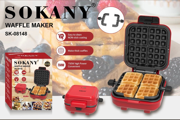 وافل ساز سوکانی مدل SOKANY SK-08148