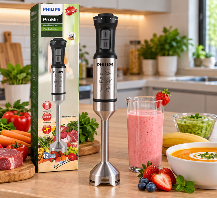 گوشتکوب برقی فیلیپس ProMix Viva Collection مدل HR-2680